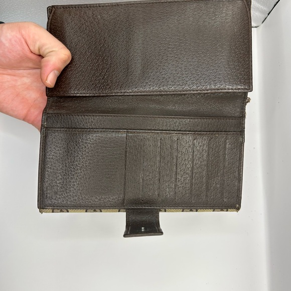 Gucci Dark Brown Leather Wallet - Picture 9 of 16